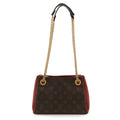 Louis Vuitton Monogram Calf Nenne BB Chain Shoulder Bag Cerise Red