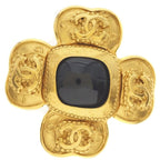 Chanel Coco Mark Vintage Gold Plated 96 a 27.7 g Brooch — view 2
