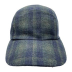Hermes Casket Nevata Punk Corrige Wool Check Cap Hat 12169 — view 2