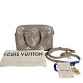 Louis Vuitton Monogram Empreinte Shoulder Bag Speedy Bandriere 20
