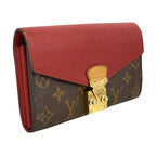 Louis Vuitton Wallet Monogram Portefeuille Pallas Brown Cerise — view 2