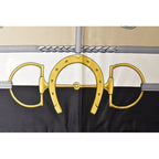 Celine Scarf Vintage Carre 90 Carriage Harness Gold White Black — view 8