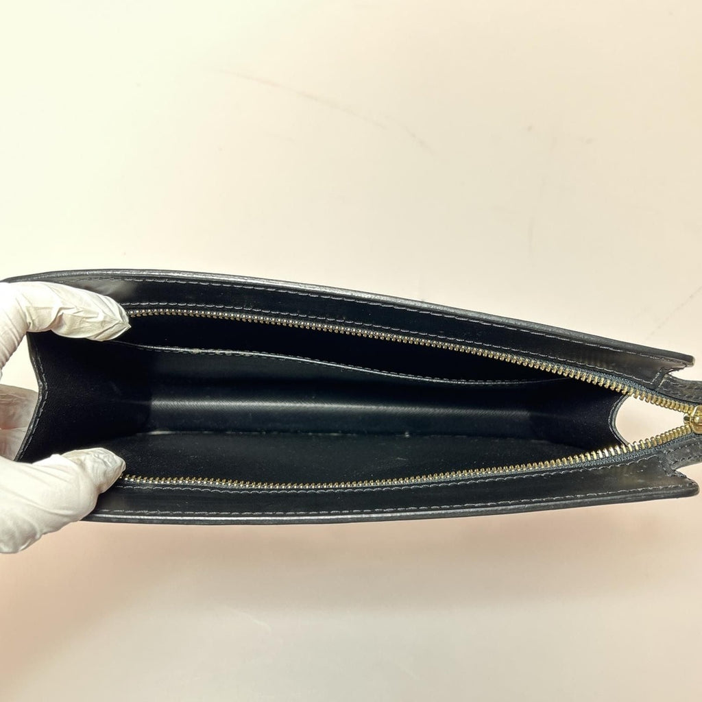 Louis Vuitton Epi Pochette Homme Second Bag Black — view 4