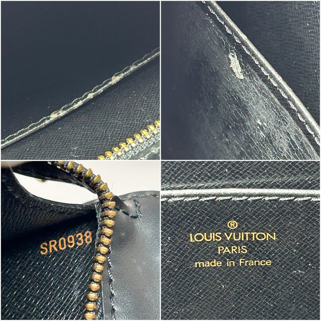 Louis Vuitton Epi Pochette Homme Second Bag Black — view 7