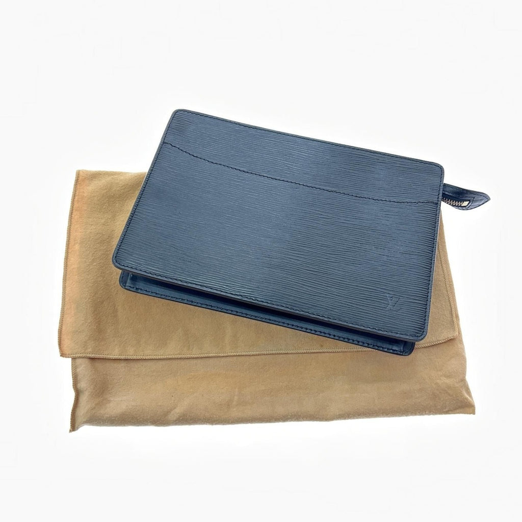 Louis Vuitton Epi Pochette Homme Second Bag Black