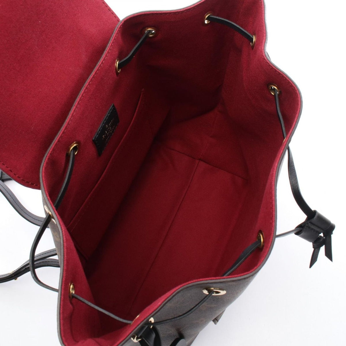 Louis Vuitton Backpack Montsouris NM PM Noir Black — view 3