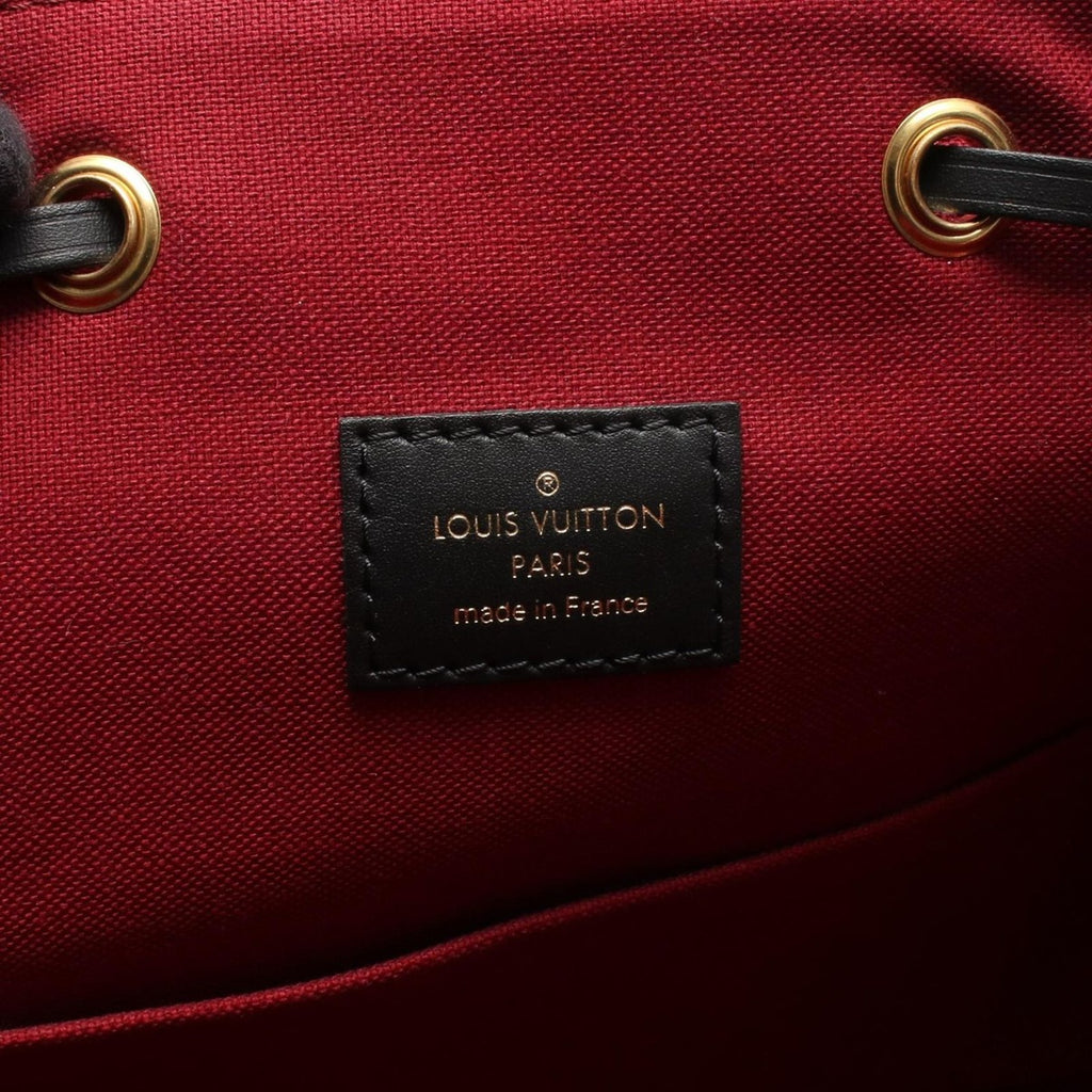 Louis Vuitton Backpack Montsouris NM PM Noir Black — view 4