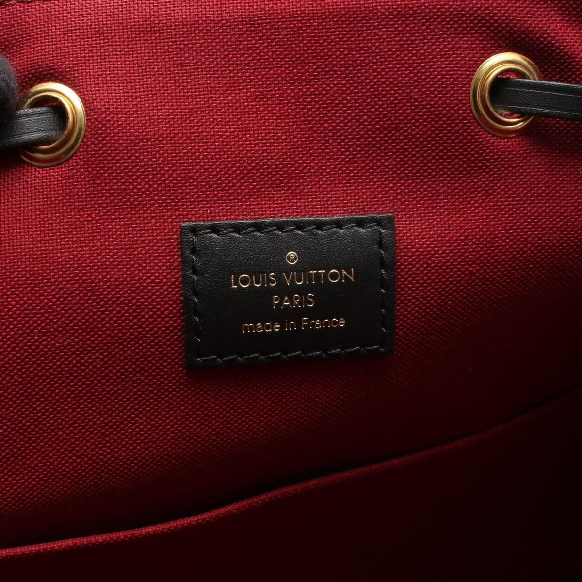 Louis Vuitton Backpack Montsouris NM PM Noir Black — view 4