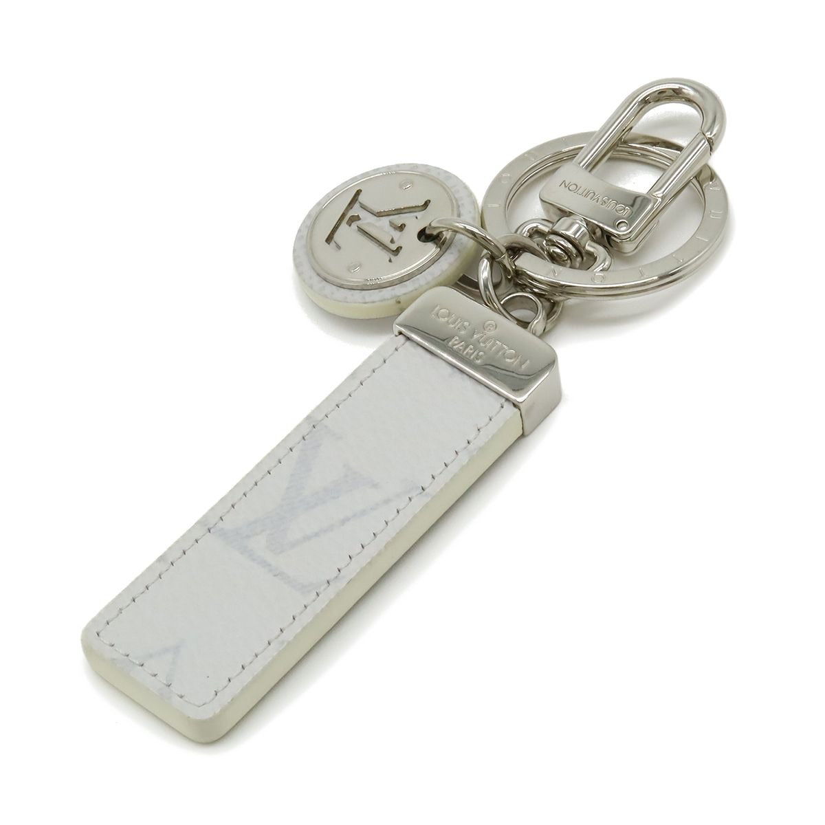 Louis Vuitton Taigarama Porte Cles Neo LV Club Key Holder Ring Charm Bron