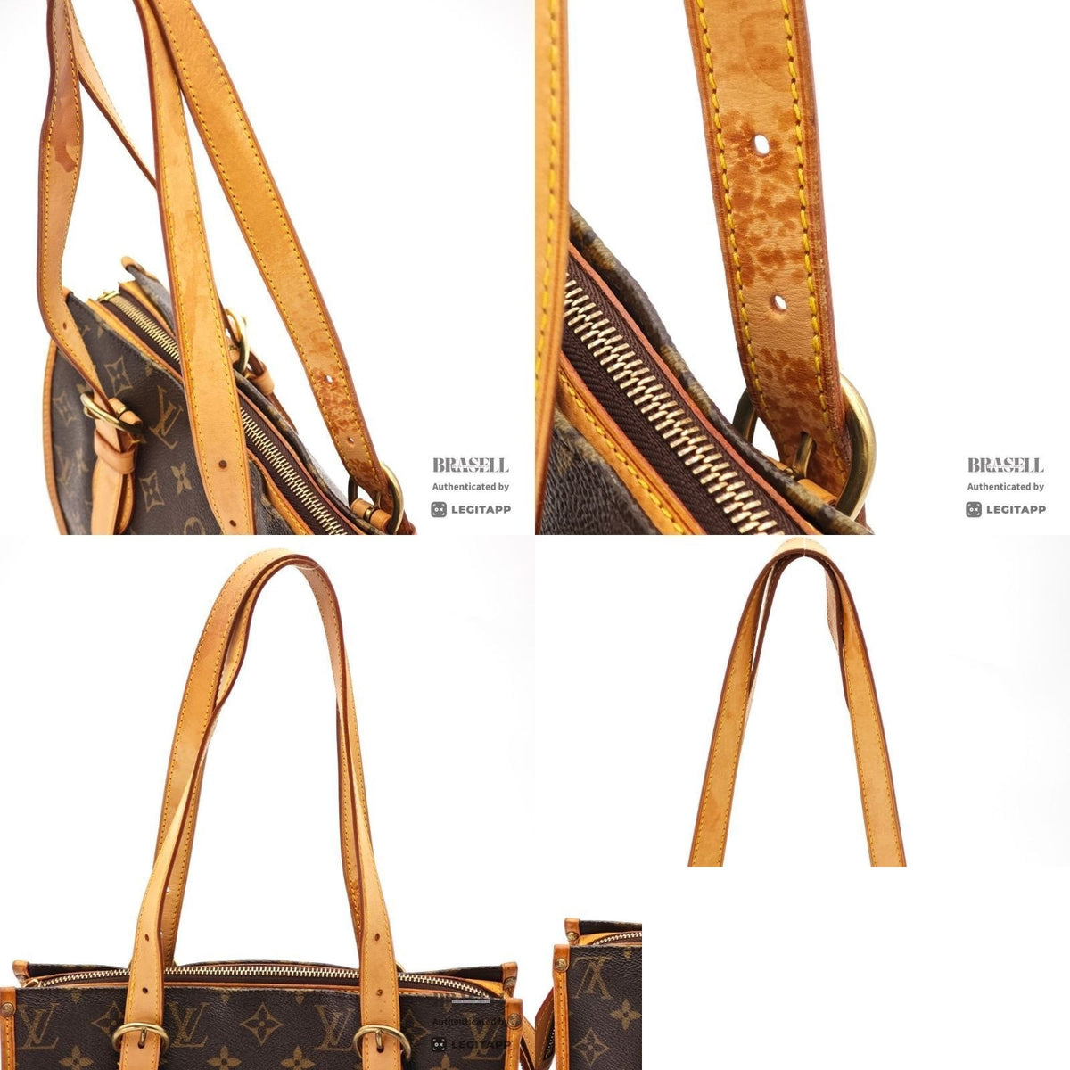 Louis Vuitton Popincourt Au Tote Bag Brown — view 8