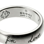 Gucci Ring Blinds for Love Argento — view 6