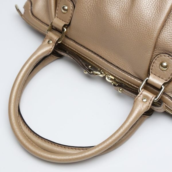 Gucci WG Leather 2-Way Bag With Shoulder Strap Crossbody Handbag — view 6