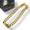 Chanel Chain Belt Logo Plate Gold