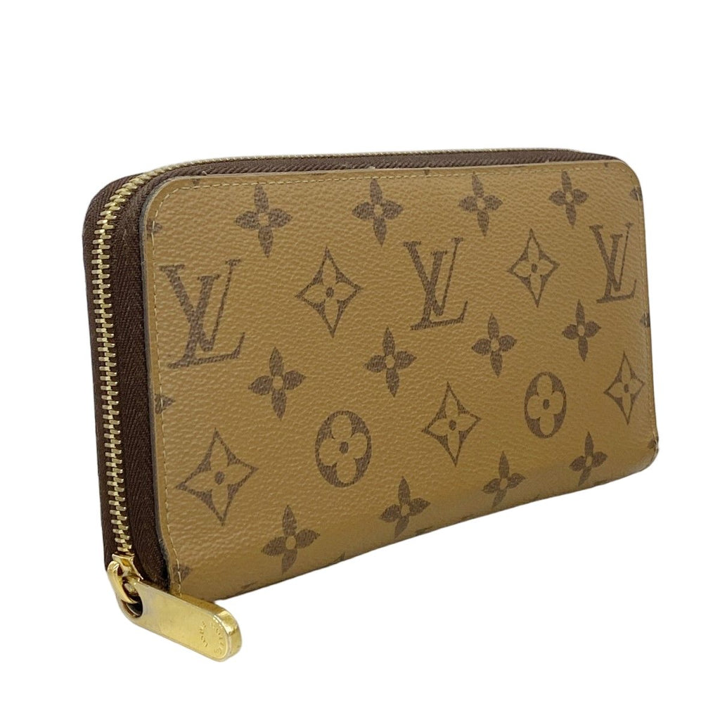 Louis Vuitton Wallet Monogram Reverse Zippy Brown — view 2