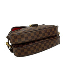 Louis Vuitton Highbury Damier Ebene Leather Semi-One Tote Bag