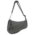 Christian Dior Shoulder Saddle Navy Bag