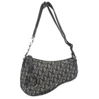 Christian Dior Shoulder Saddle Navy Bag — view 2