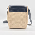 Hermes Herbag TPM Toile Ash Shoulder Bag Price Negotiation Welcome — view 2