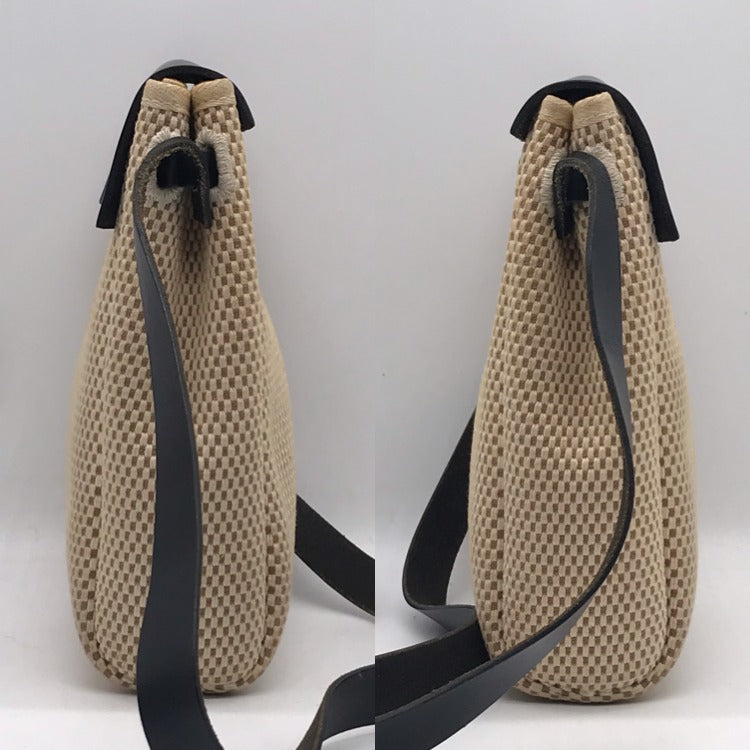 Hermes Herbag TPM Toile Ash Shoulder Bag Price Negotiation Welcome — view 3