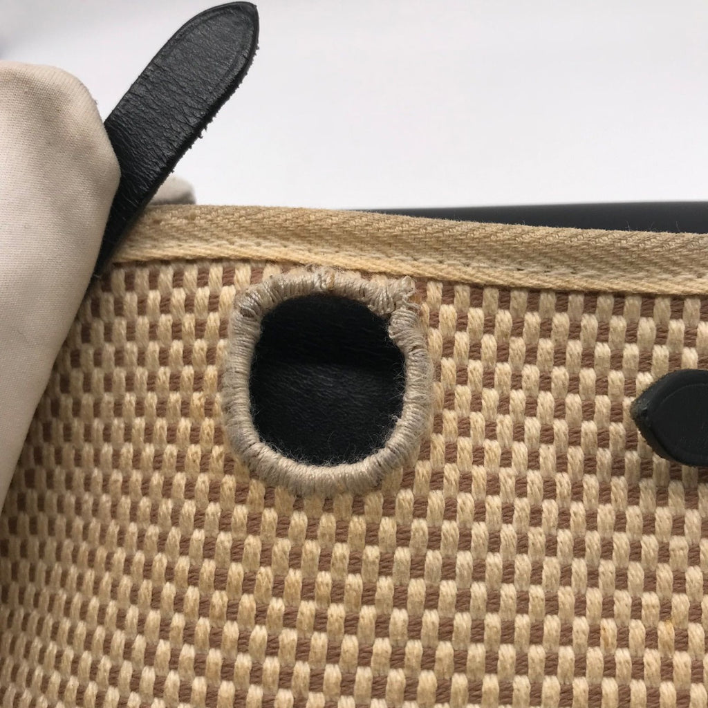 Hermes Herbag TPM Toile Ash Shoulder Bag Price Negotiation Welcome — view 7