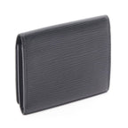Louis Vuitton Card Case Business Holder Noir Black Leather — view 2