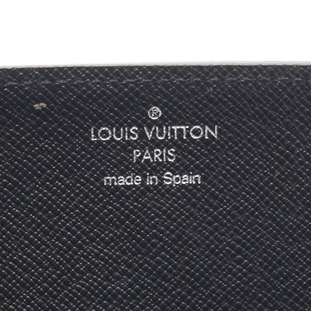 Louis Vuitton Card Case Business Holder Noir Black Leather — view 4
