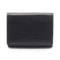 Louis Vuitton Card Case Business Holder Noir Black Leather