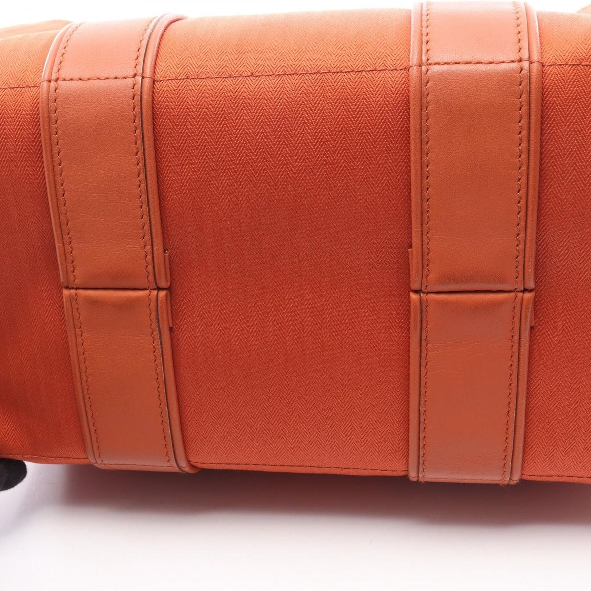 Hermes Tote Acapulco PM Potilon Leather Potiron Brown — view 7