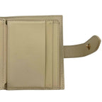 Celine Bifold Wallet Small Strap Cream Beige — view 3