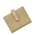 Celine Bifold Wallet Small Strap Cream Beige