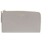 Louis Vuitton Portefeuille Comete Taurillon Leather Flint Gray L-shaped