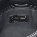 Chanel Shoulder Bag Quilted Small Flap Black Leather — view 4