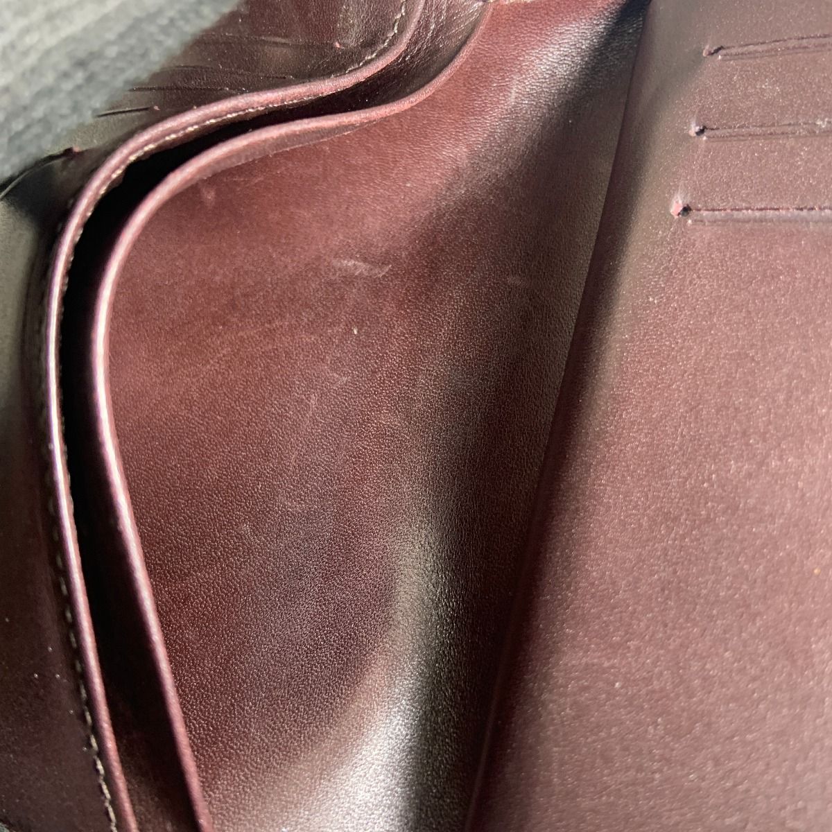 Louis Vuitton Vernis Portefeuille Viennois Rouge Fauvist Bifold Clasp Wallet — view 8