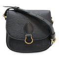Louis Vuitton Epi Mini Suncle Shoulder Bag Pochette Crossbody Leather Noir
