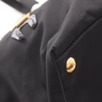 Prada Tote Black Nylon Saffiano Leather Robot 2-Way — view 5