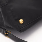 Prada Tote Black Nylon Saffiano Leather Robot 2-Way — view 7