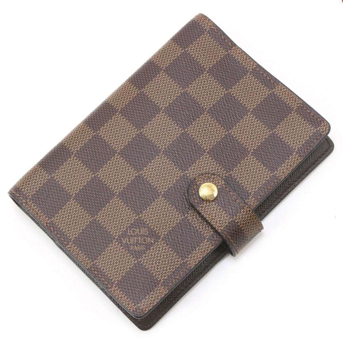 Louis Vuitton Notebook Cover Damier Agenda PM with Initials — view 2