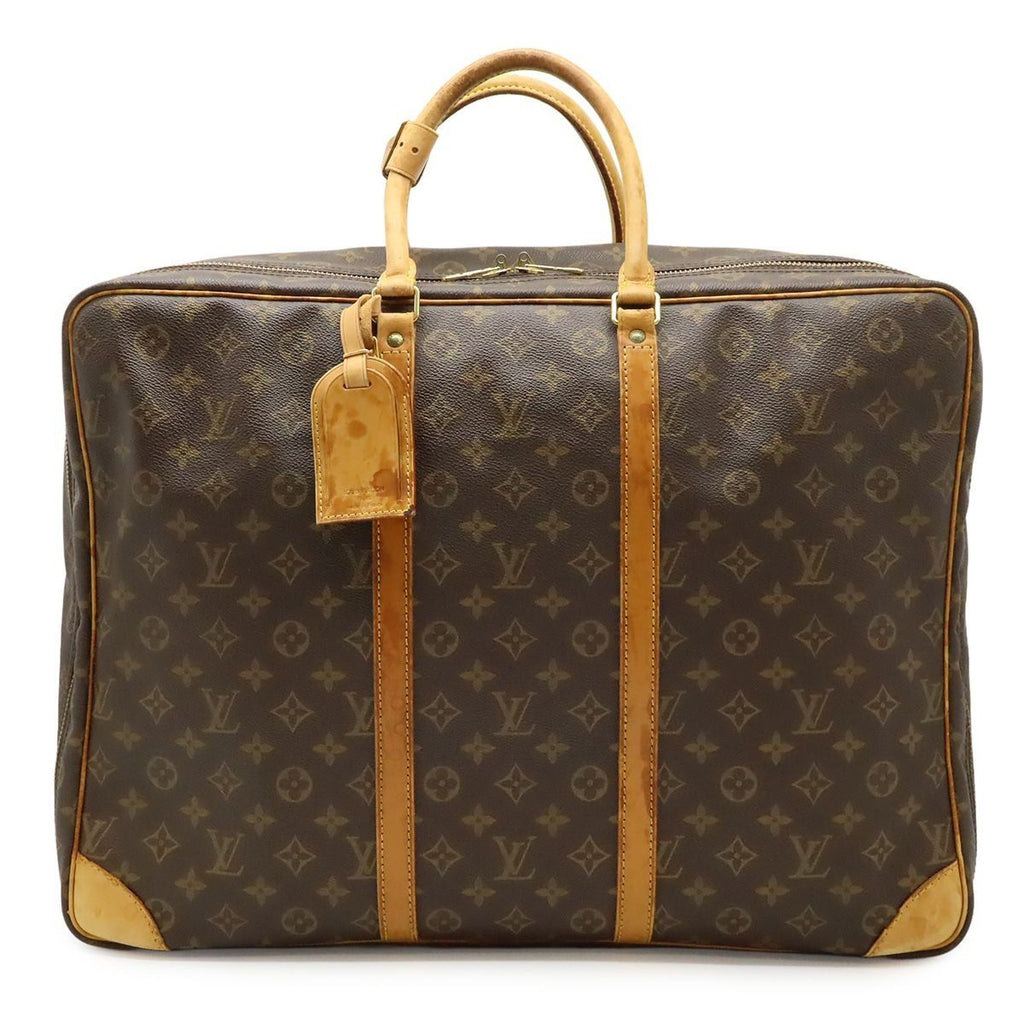 Louis Vuitton Monogram Sirius 50 Boston Bag Travel Purse Briefcase