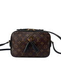 Louis Vuitton Super Shoulder Bag Monogram Saintonge Black