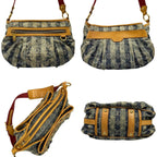 Louis Vuitton Monogram Denim Porte Epol Rayet MM Shoulder Bag — view 2