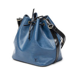 Louis Vuitton Noe Bicolor Blue Black Epi — view 2