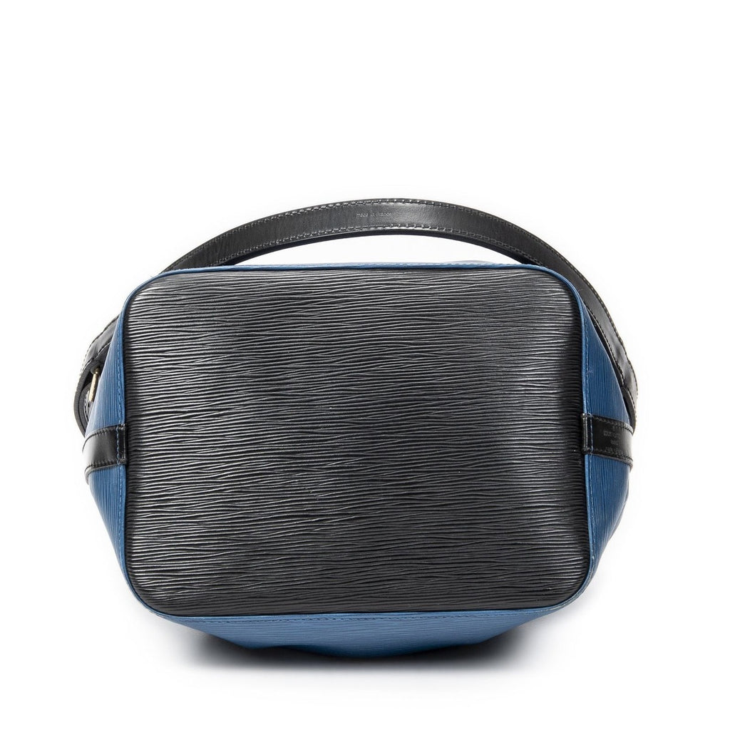 Louis Vuitton Noe Bicolor Blue Black Epi — view 6