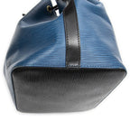 Louis Vuitton Noe Bicolor Blue Black Epi — view 7