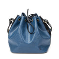 Louis Vuitton Noe Bicolor Blue Black Epi