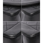 Chanel Chain Shoulder Bag Gold Quilted Lambskin Diana Flap 25 — view 5