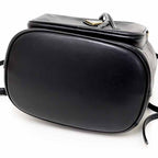 Prada Duet Bucket Bag 2-Way Shoulder Drawstring Soft Calf Saffiano Leather Nero — view 3