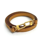 Louis Vuitton Leather Bag Shoulder Strap Crossbody Brown