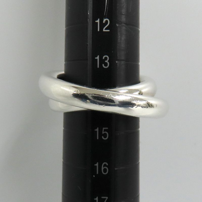 Hermes Ring Vertiju AG 925 SV Silver Manufactured In 2021 55 — view 8