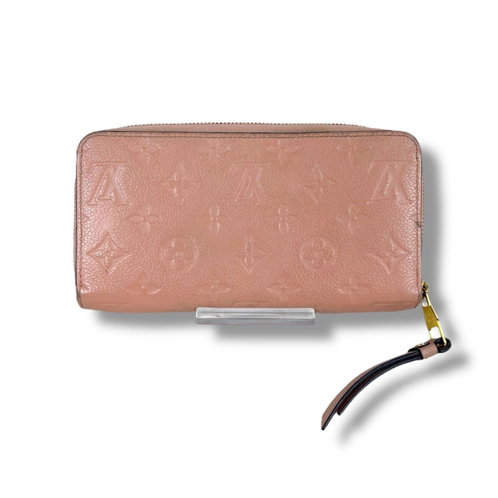 Louis Vuitton Zippy Wallet Empreinte Leather Pink — view 3