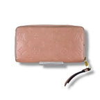 Louis Vuitton Zippy Wallet Empreinte Leather Pink — view 3